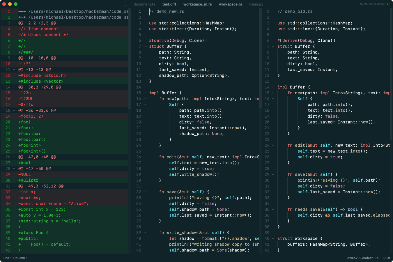 Hackerman Text screenshot